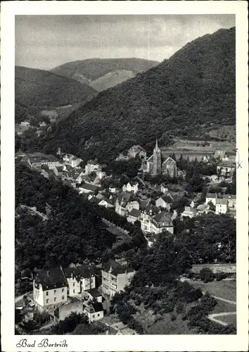 Ak Bad Bertrich in der Eifel, Wohnhäuser, Kirche, Wald