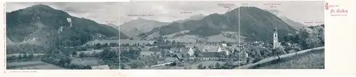 Klapp Ak Sankt Gallen Steiermark, Festkogel, Ruine Gallenstein, Tiefliemauer, Zinödl, Buchstein