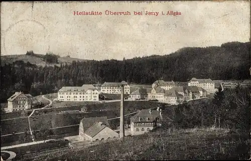 Ak Bolsternang Isny im Allgäu Baden Württemberg, Heilstätte Überruh