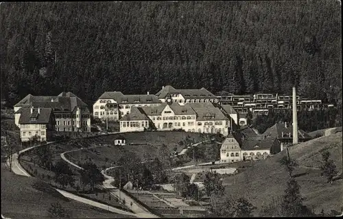 Ak Bolsternang Isny im Allgäu Baden Württemberg, Heilstätte Überruh, Gesamtansicht