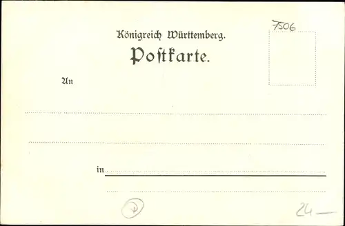 Künstler Litho Mutter, K., Bad Herrenalb im Schwarzwald, Paradies, Klosterruine