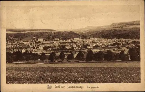 Ak Diekirch Luxemburg, Vue générale