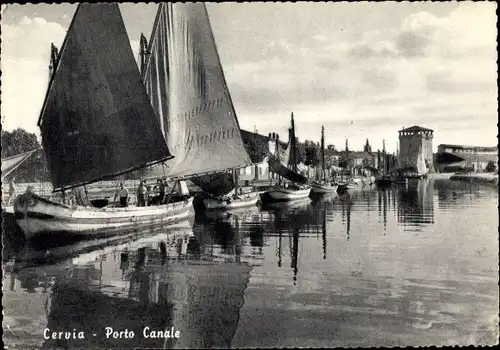 Ak Cervia Ravenna, Porto Canale, Segelboote