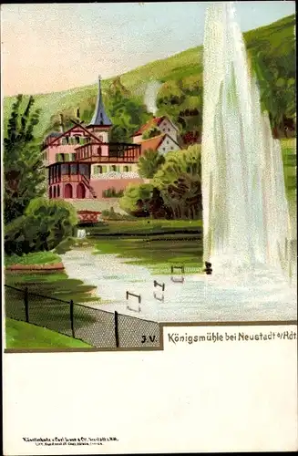 Künstler Litho Neustadt an der Weinstraße, Königsmühle