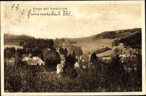 Ak Rospe Gummersbach im Oberbergischen Kreis, Sanatorium