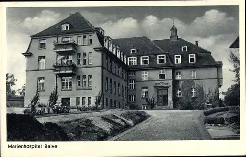 Ak Balve im Märkischen Kreis, Marienhospital