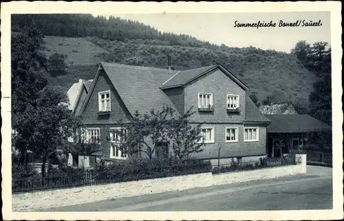 Ak Bonzel Lennestadt im Sauerland, Pension Jos. Helleckes