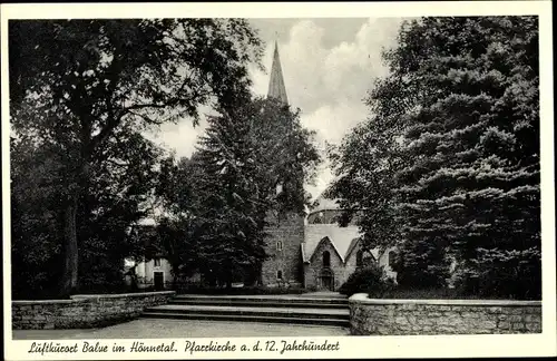 Ak Balve Nordrhein Westfalen, Pfarrkirche