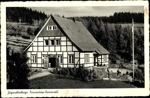 Ak Bamenohl Finnentrop im Sauerland, Jugendherberge