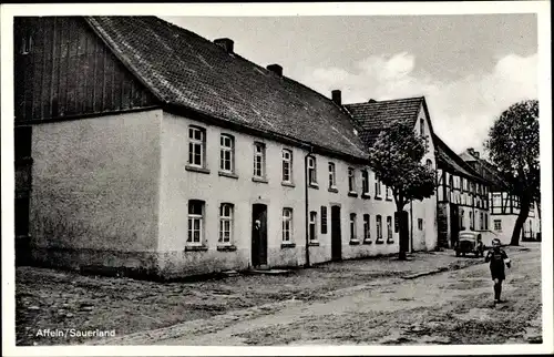 Ak Affeln Neuenrade im Sauerland, Gasthof Carl Willecke
