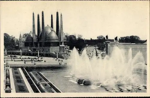 Ak Bruxelles Brüssel, Palais de la Vie Catholique, Exposition Mondiale 1935