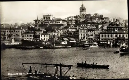 Ak Konstantinopel Istanbul Türkei, Pera et Galate