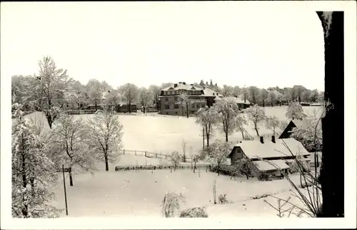 Foto Ak Rokytnice v Orlických horách Rokitnitz Reg. Königgrätz, Ort im Winter