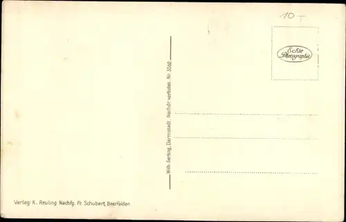 Ak Beerfelden in Hessen, Mümlingquelle