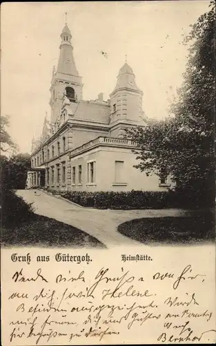 Ak Gütergötz Stahnsdorf Brandenburg, Heimstätte