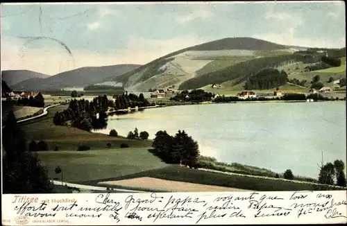 Ak Titisee Neustadt im Breisgau Hochschwarzwald, Panorama vom Ort