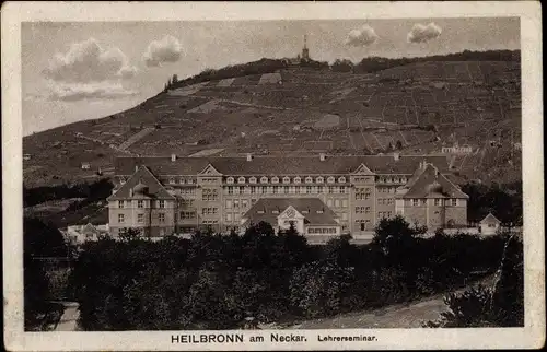 Ak Heilbronn in Baden Württemberg, Lehrerseminar, Felder