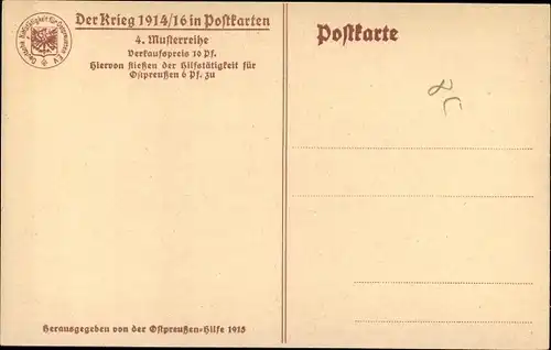Künstler Ak Bauer, Karl, General Erich Friedrich Wilhelm Ludendorff, Portrait, Eisernes Kreuz
