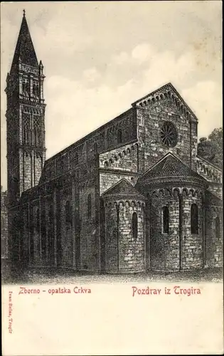 Ak Trogir Kroatien, Zborno, opatska Crkva