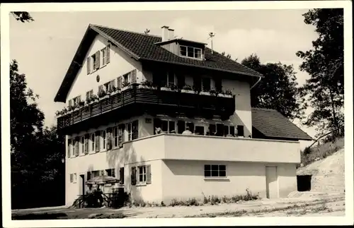 Ak Neuhütten Wüstenrot Baden Württemberg, Steinknicklehaus, Außenansicht