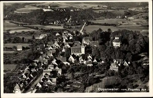 Ak Oppenweiler Rems Murr Kreis, Fliegeraufnahme