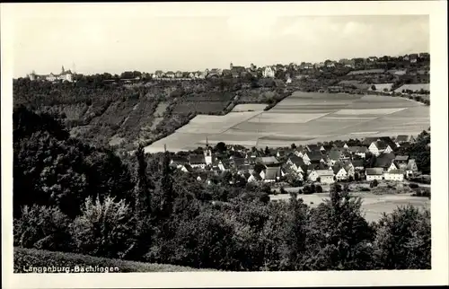 Ak Langenburg in Baden Württemberg, Ortspanorama