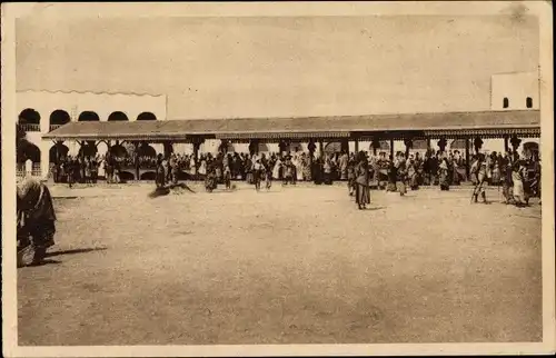 Ak Djibouti Dschibuti, Le Marché, Marktplatz