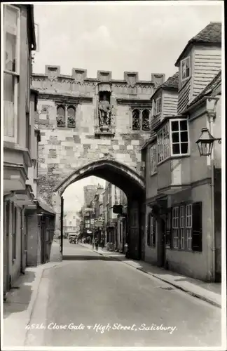 Ak Salisbury South West, Close Gate of High Street 