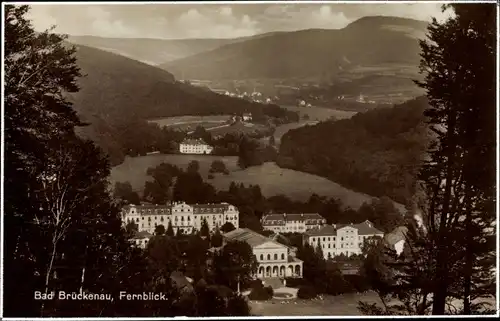 Ak Bad Brückenau in Unterfranken, Fernblick