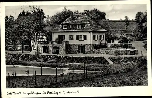 Ak Gelslingen Drolshagen Nordrhein Westfalen, Schullandheim