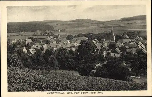 Ak Neuenrade Sauerland, Blick vom Berentroper Berg