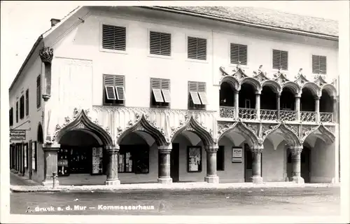 Ak Bruck an der Mur Steiermark, Kornmesserhaus