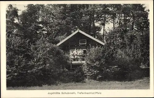 Ak St. Wendel in Saarland, Jagdhütte Schubmehl 