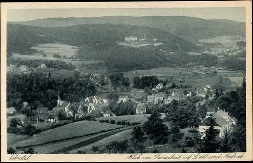 Ak Dahl an der Volme Hagen in Westfalen Ruhrgebiet, Blick vom Rumscheid