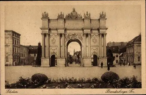 Ak Potsdam in Brandenburg, Brandenburger Tor