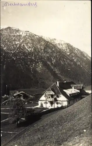 Foto Ak Ettal in Oberbayern, Ortschaft mit Landschaftsblick