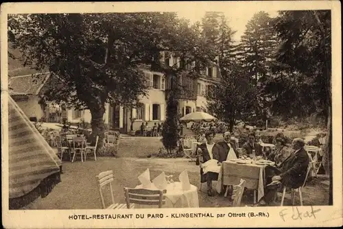 Ak Ottrott Elsass Bas Rhin, Hotel Restaurant du Parc, Klingental