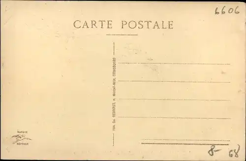 Ak Husseren Wesserling Hüsseren Wesserling Elsass Haut Rhin, Hotel Pfadt et de la Gare