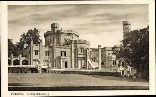 Ak Potsdam in Brandenburg, Schloss Babelsberg