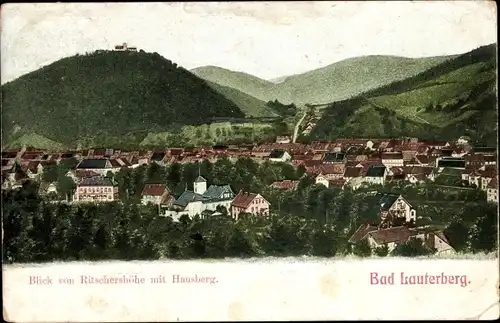 Ak Bad Lauterberg im Harz, Ortsansicht 