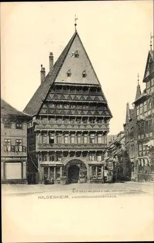 Ak Hildesheim in Niedersachsen, Knochenhaueramthaus 