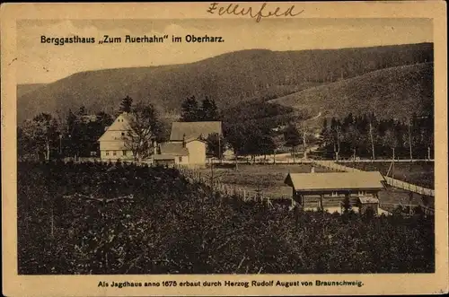 Ak Goslar in Niedersachsen, Berggasthaus Zum Auerhahn 