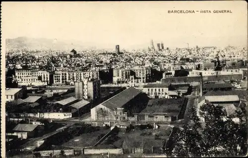 Ak Barcelona Katalonien, Vista general