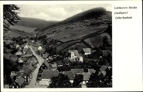 Ak Wieda Walkenried Harz, Silberbachtal 