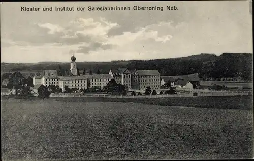 Ak Oberroning Rottenburg an der Laaber, Kloster und Institut der Salesianerinnen