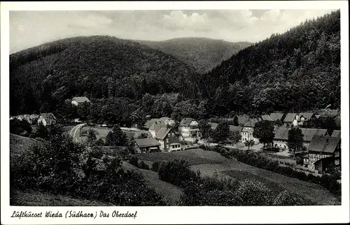 Ak Wieda Walkenried Harz, Oberdorf 