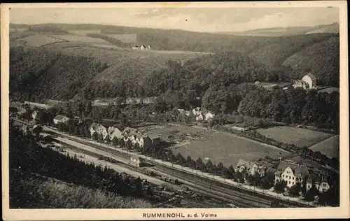 Ak Rummenohl Hagen in Westfalen Ruhrgebiet, Panorama vom Ort