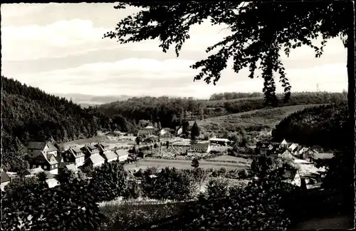 Ak Wieda Walkenried Harz, Unterdorf