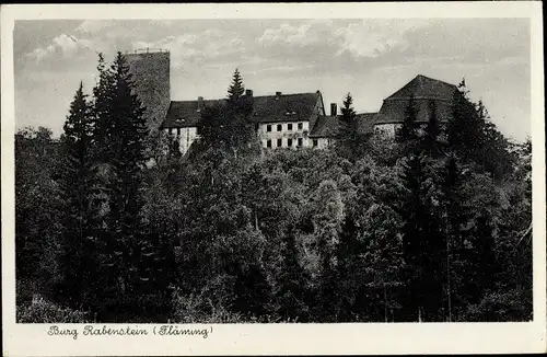 Ak Rabenstein Fläming, Blick auf Burg Rabenstein