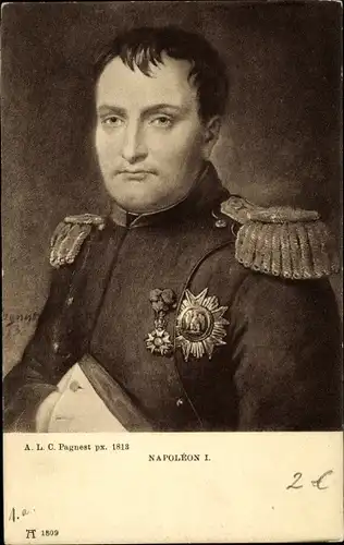 Künstler Ak Pagnest, A. L. C., Napoleon Bonaparte